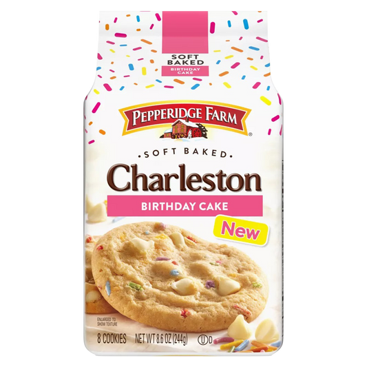 Pepperidge Farm Soft Baked Charleston Birthday Cake Cookies 8.6oz