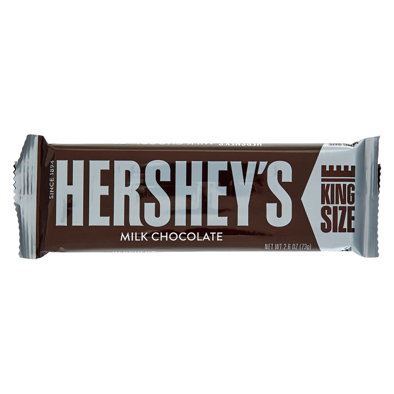 Hershey's Milk Chocolate Bar King Size 2.6oz