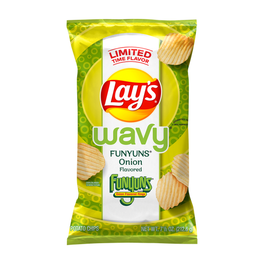 Lay's Wavy Funyuns Onion Flavor Swap 7.5oz