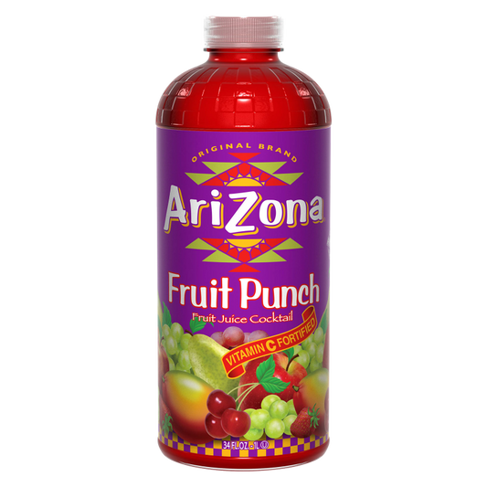 AriZona Fruit Punch Juice 34oz Btl