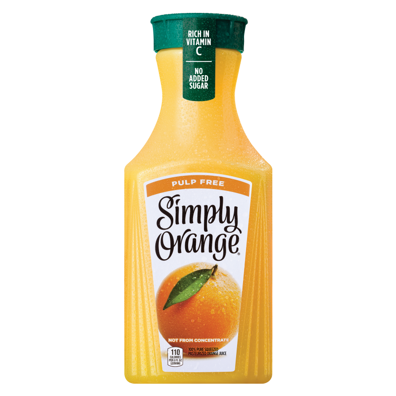 Simply Pulp Free Orange Juice 52oz