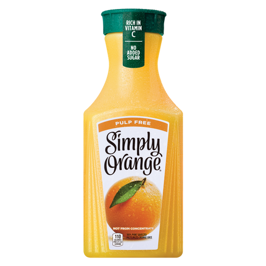 Simply Pulp Free Orange Juice 52oz