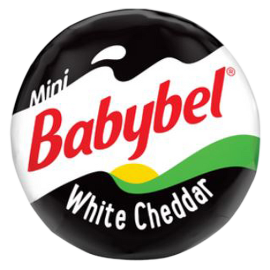 Mini Babybel White Cheddar Snack Cheese - 1ct