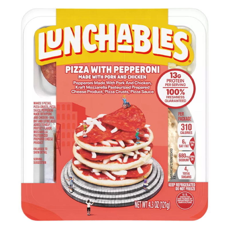 Lunchables Pepperoni Pizza - 4.3oz