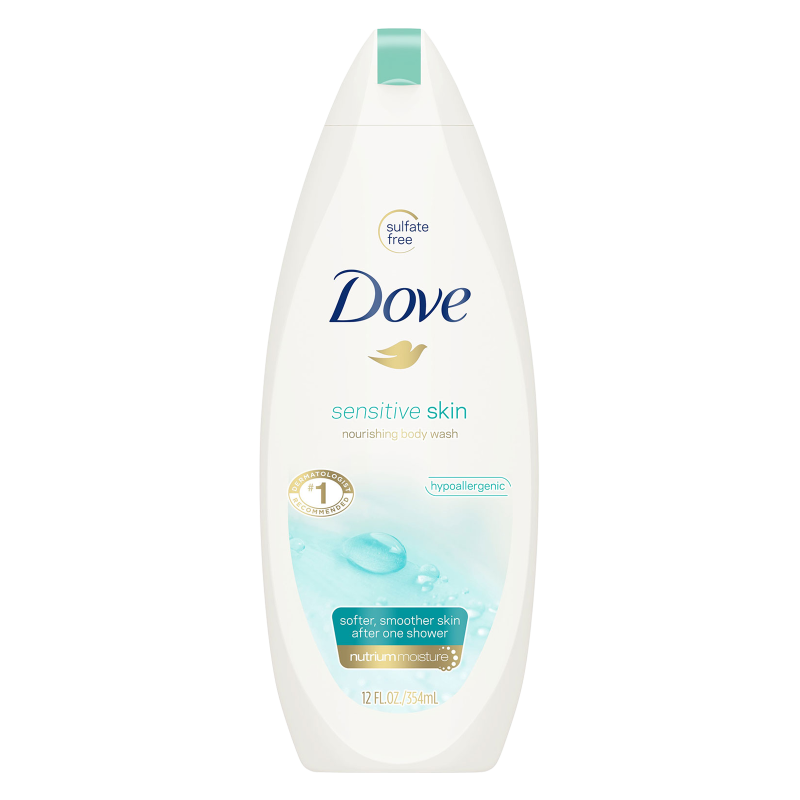 Dove Sensitive Skin Body Wash 12oz