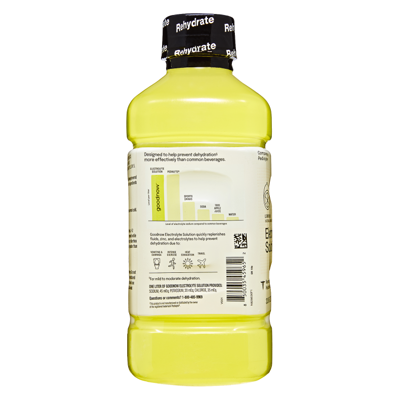 Goodnow Electrolyte Solution Lemon Lime 1L