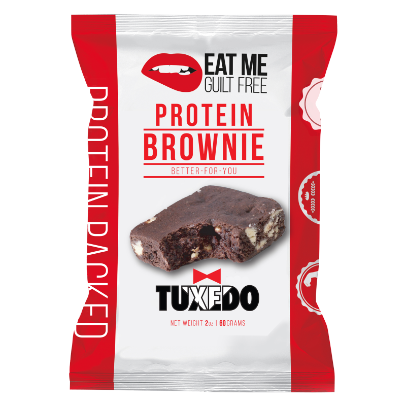 Eat Me Guilt Free Tuxedo Protein Brownie 2oz