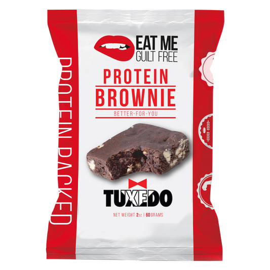 Eat Me Guilt Free Tuxedo Protein Brownie 2oz