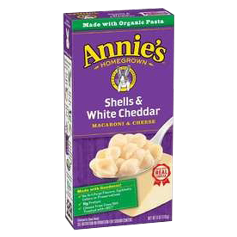 Annie's Homegrown Shells & White Cheddar Macaroni & Cheese 6oz