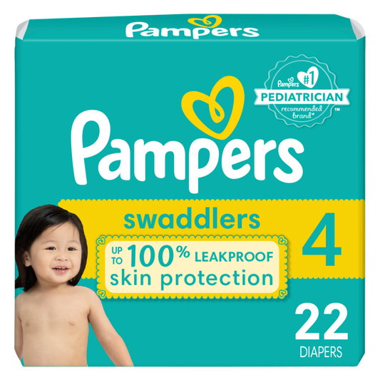 Pampers Swaddlers Size 4 22 ct