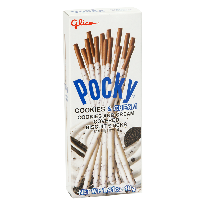 Glico Pocky Cookies & Cream Biscuit Sticks 1.41oz