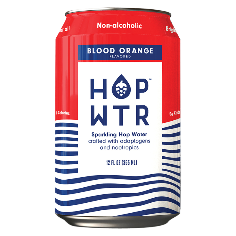 Hop WTR Blood Orange 6 pack 12oz Can