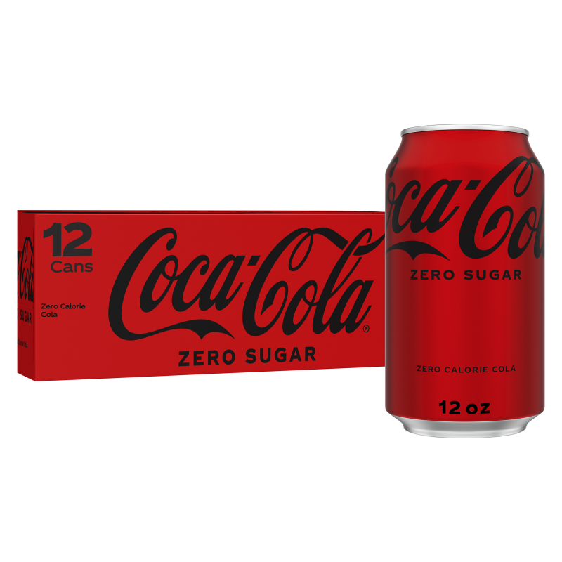 Coca-Cola Zero Sugar 12pk 12oz Can