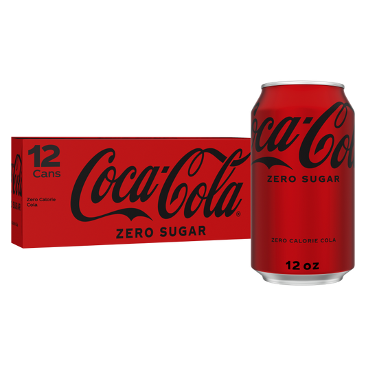 Coca-Cola Zero Sugar 12pk 12oz Can