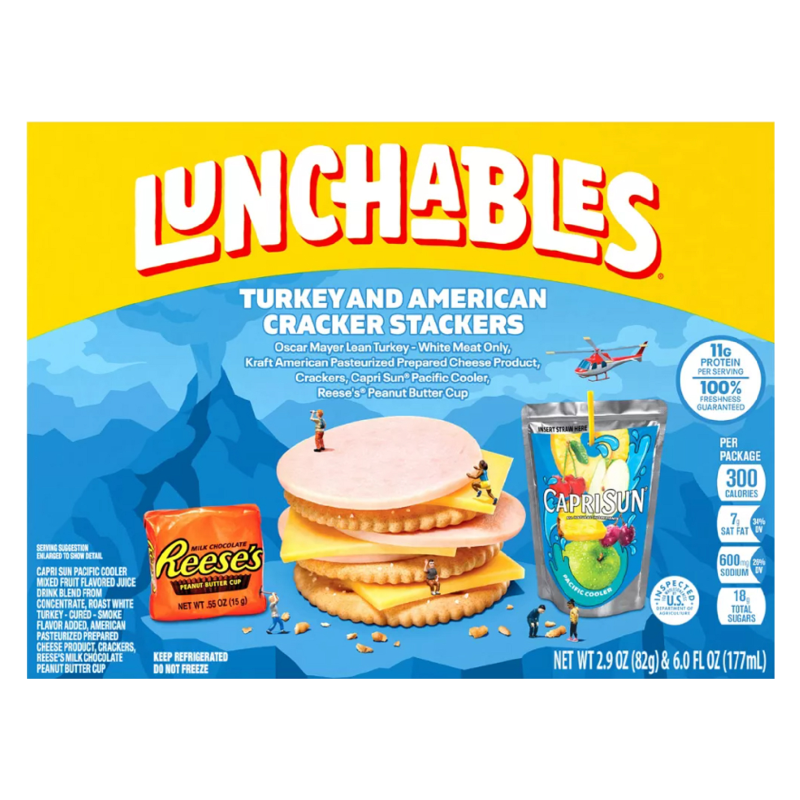 Lunchables Turkey & American Cheese Lunch Combinations - 8.9oz