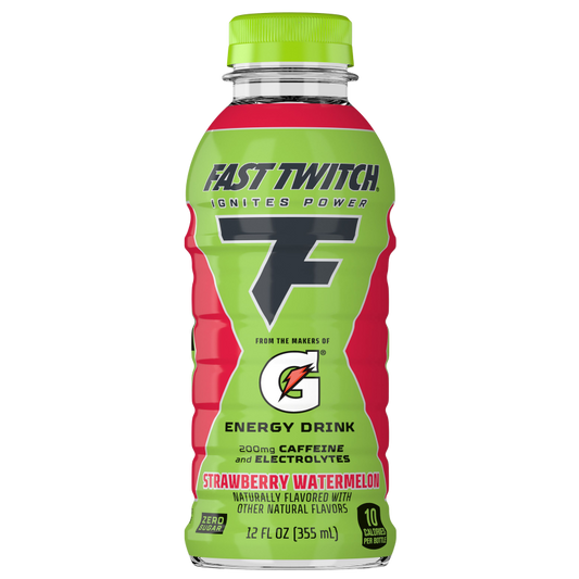 Fast Twitch Energy Drink Watermelon Strawberry 12oz