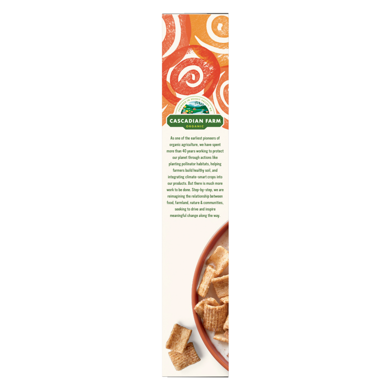 Cascadian Farm Organic Cereal, Cinnamon Crunch 9.2oz