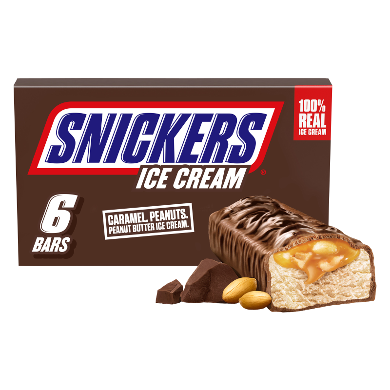 Snickers Ice Cream Bars 6ct