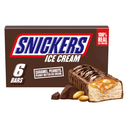 Snickers Ice Cream Bars 6ct