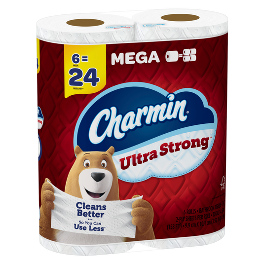 Charmin Ultra Strong Mega Roll 6ct