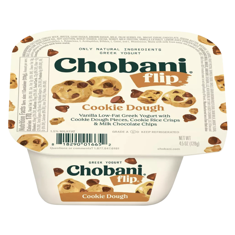 Chobani Flip Cookie Dough Greek Yogurt - 4.5oz