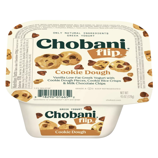 Chobani Flip Cookie Dough Greek Yogurt - 4.5oz