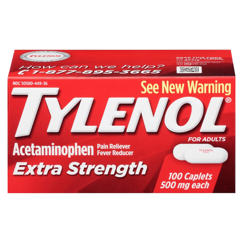 Tylenol Extra Strength Caplets 100ct