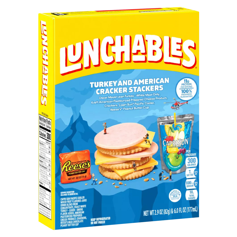 Lunchables Turkey & American Cheese Lunch Combinations - 8.9oz