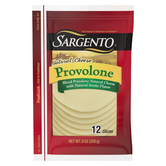 Sargento Natural Provolone Sliced Cheese - 12 slices