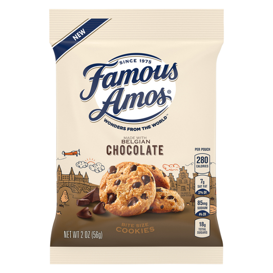 Famous Amos Bite Size Chocolate Chip Cookies 2oz