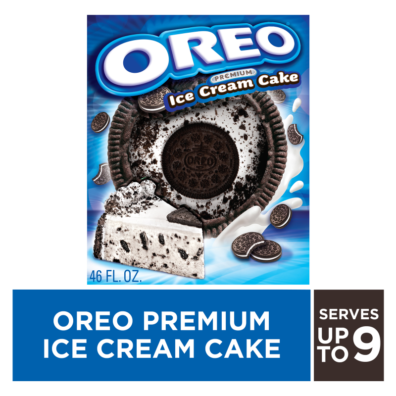 Oreo Vanilla Ice Cream Cake (Serves 9)