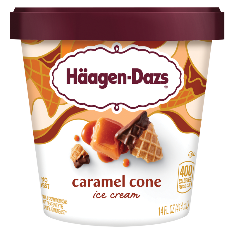 Haagen-Dazs Caramel Cone Ice Cream Pint