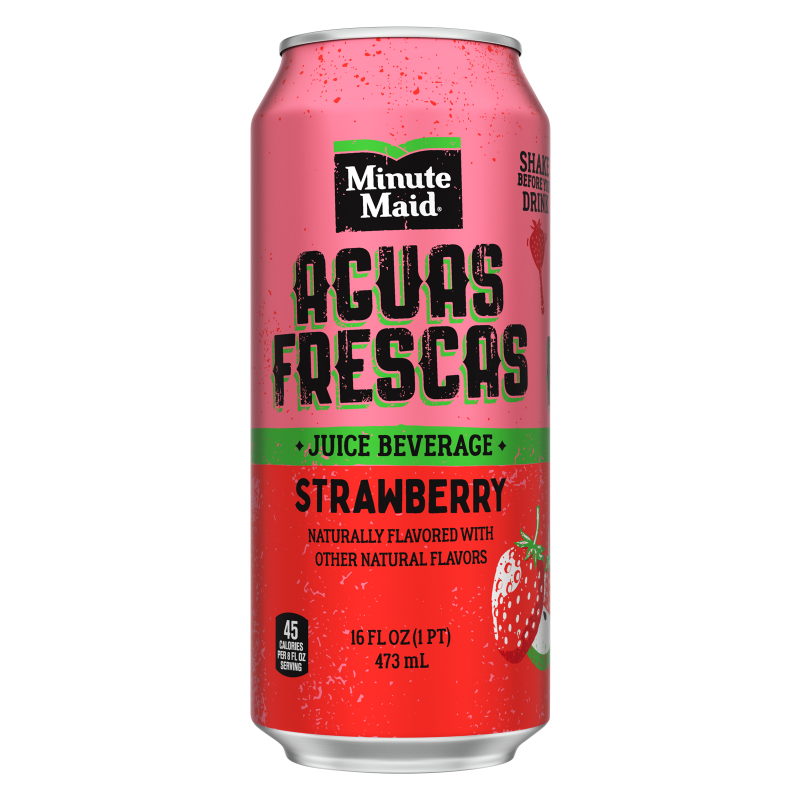 Minute Maid Aguas Frescas Strawberry 16oz