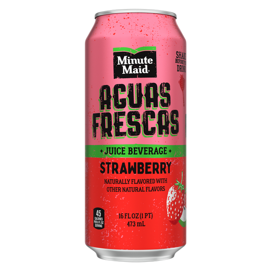 Minute Maid Aguas Frescas Strawberry 16oz