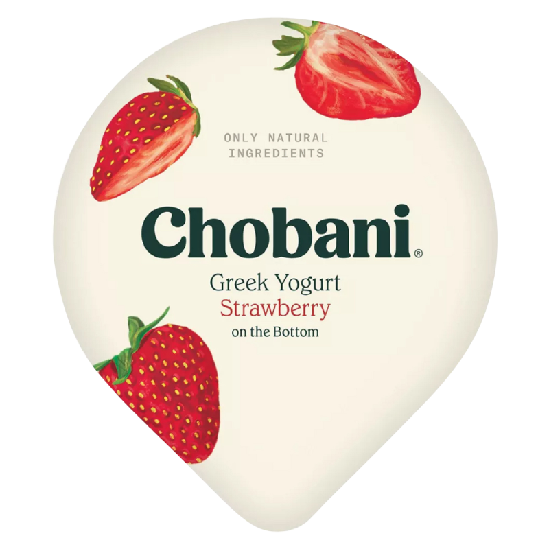 Chobani Strawberry on the Bottom Non-Fat Greek Yogurt - 5.3oz