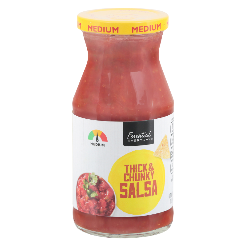 Essential Everyday Thick & Chunky Medium Salsa 16oz