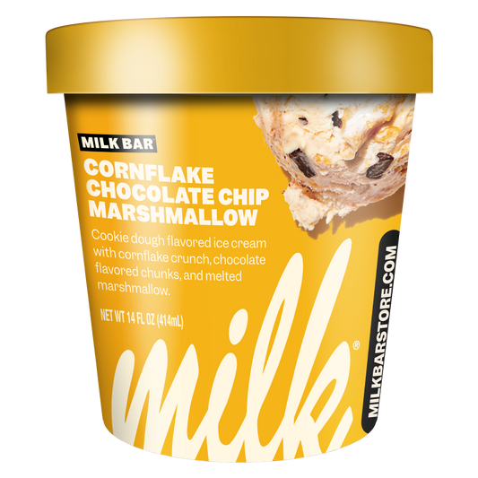 Milk Bar Cornflake Chocolate Chip Marshmallow Ice Cream Pint