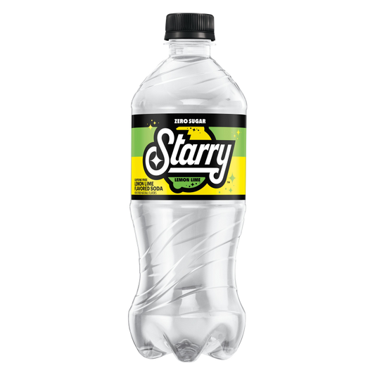 Starry Zero Sugar Lemon Lime 20oz Bottle