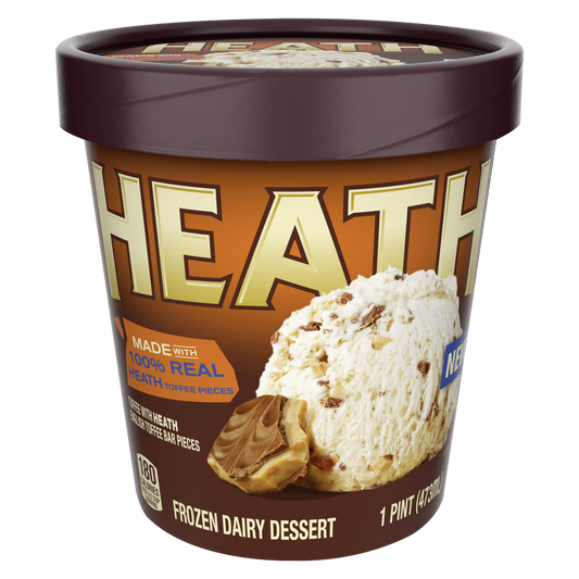 Breyers Heath Toffee Caramel Ice Cream Pint