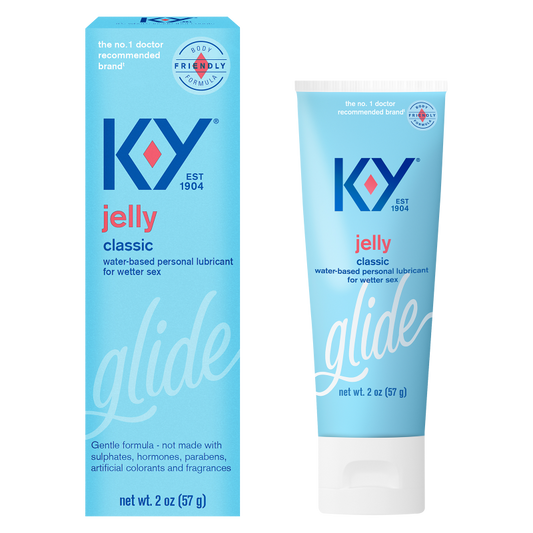 K-Y Water Based Personal Lubricant Jelly 2 oz