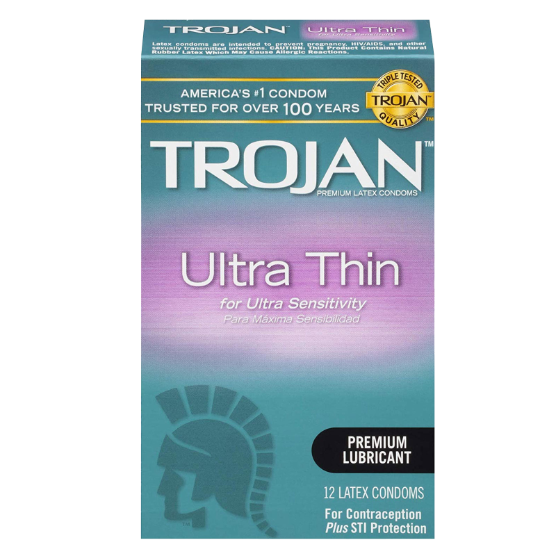 Trojan Ultra Thin Condoms 12ct