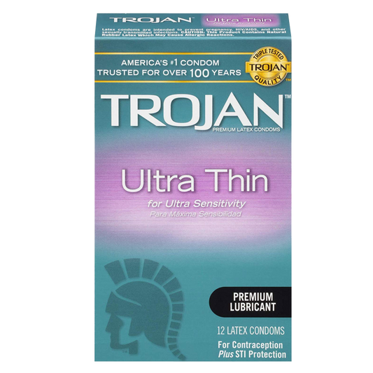 Trojan Ultra Thin Condoms 12ct