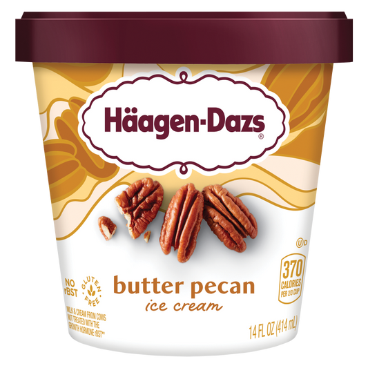 Haagen-Dazs Butter Pecan Ice Cream Pint