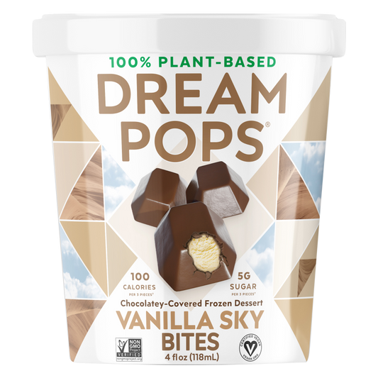 Dream Pops Vanilla Sky Dream Non-Dairy Bites 4oz