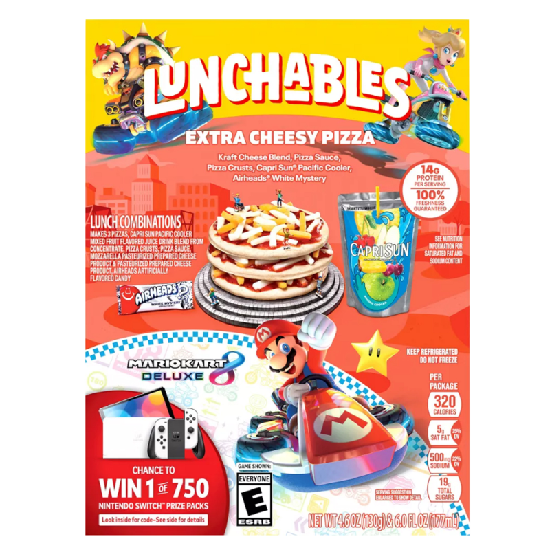 Lunchables Extra Cheesy Pizza Lunch Combinations - 10.6oz