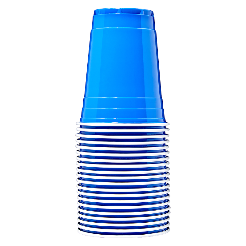 Basically, 20ct Blue Party Cups