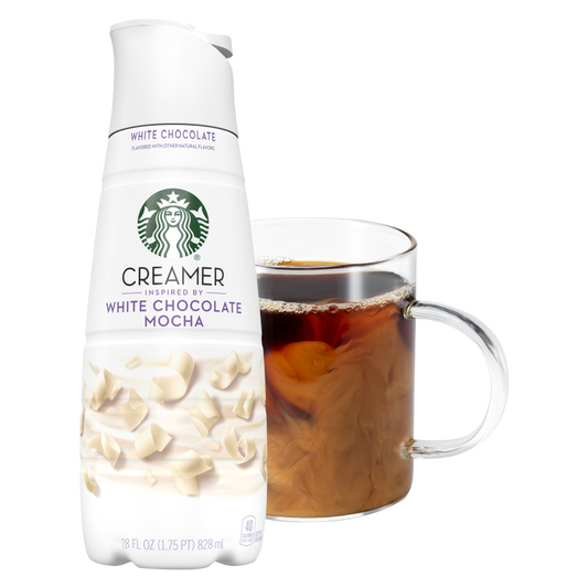 Starbucks White Chocolate Mocha Creamer 28oz Btl