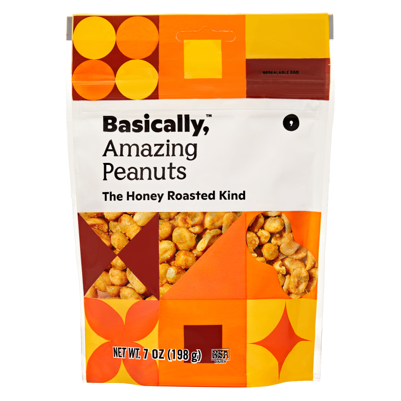 Basically, Honey Roasted Peanuts 7oz