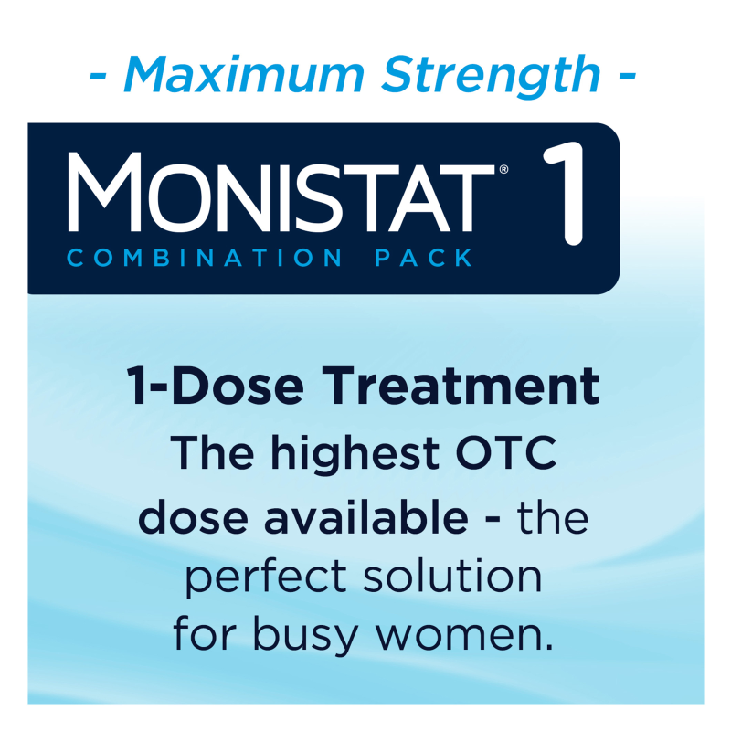 Monistat 1-Day Cure & Itch Yeast Infection Treatment