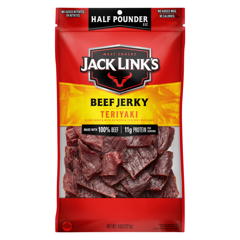 Jack Link's Teriyaki Beef Jerky 8oz